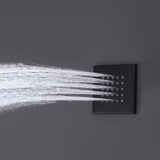 Thermostatic Rain Shower System with 3 Body Jets & Handheld