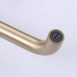 Wall-Mounted Cross Handle Faucet with Long Reach Spout