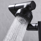 Mixer Faucet with Built-in Sprayer for Washbasins