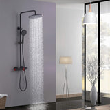 Thermostatic Shower System with Tub Spout & Handheld Combo