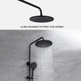 Thermostatic Shower System with Tub Spout & Handheld Combo