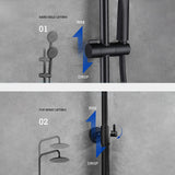 Thermostatic Shower System with Tub Spout & Handheld Combo