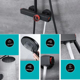 Thermostatic Shower System with Tub Spout & Handheld Combo