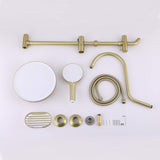Shower System with 3-Setting Handheld Shower and Soap Dish (Valve Not Included)