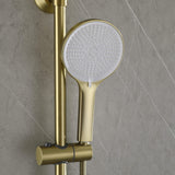 Wall Mount Shower System with Handheld Shower and Soap Dish (Valve Not Included) RB1211