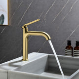 Modern Single-Handle Bathroom Sink Faucet with Stylish Design