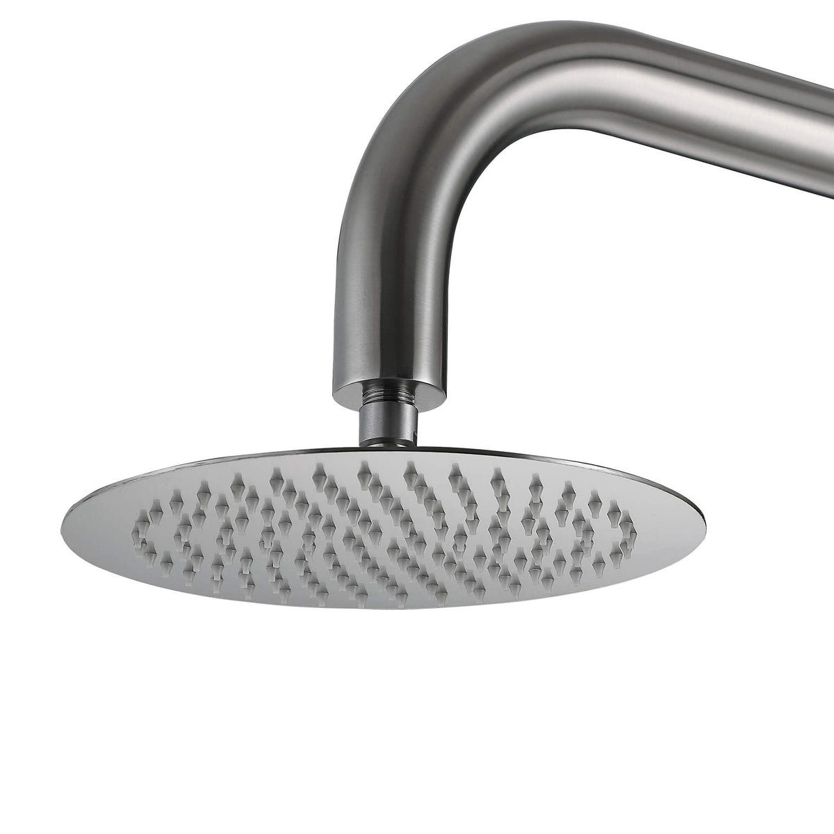 Stainless Steel Freestanding Outdoor Shower Column with Detachable Shower Head