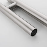 Minimalist Single Handle Kitchen Faucet with Hot Cold Mixer Tap Design
