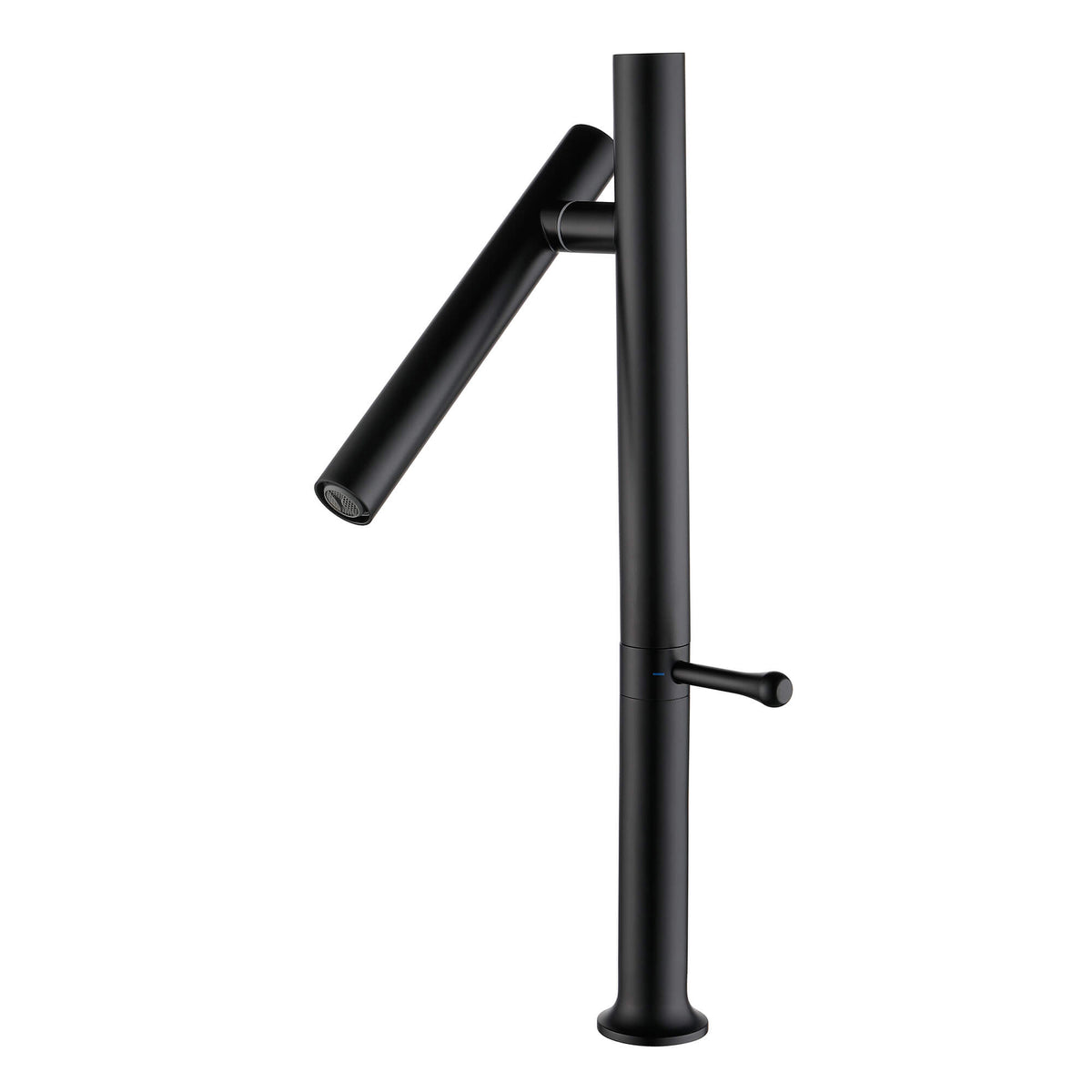 Modern Single Handle Stainless Steel Kitchen Faucet with 360° Swivel Spout