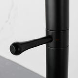 Minimalist Single Handle Kitchen Faucet with Hot Cold Mixer Tap Design