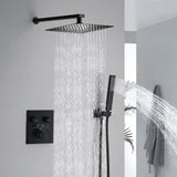 Digital Thermostatic Shower System with 10-Inch Rainfall Head & LED Display