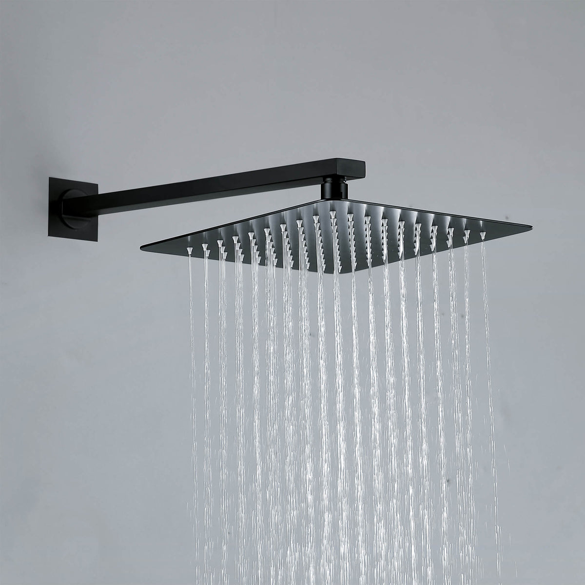 Digital Thermostatic Shower System with 10-Inch Rainfall Head & LED Display