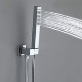 Digital Thermostatic Shower System with 10-Inch Rainfall Head & LED Display