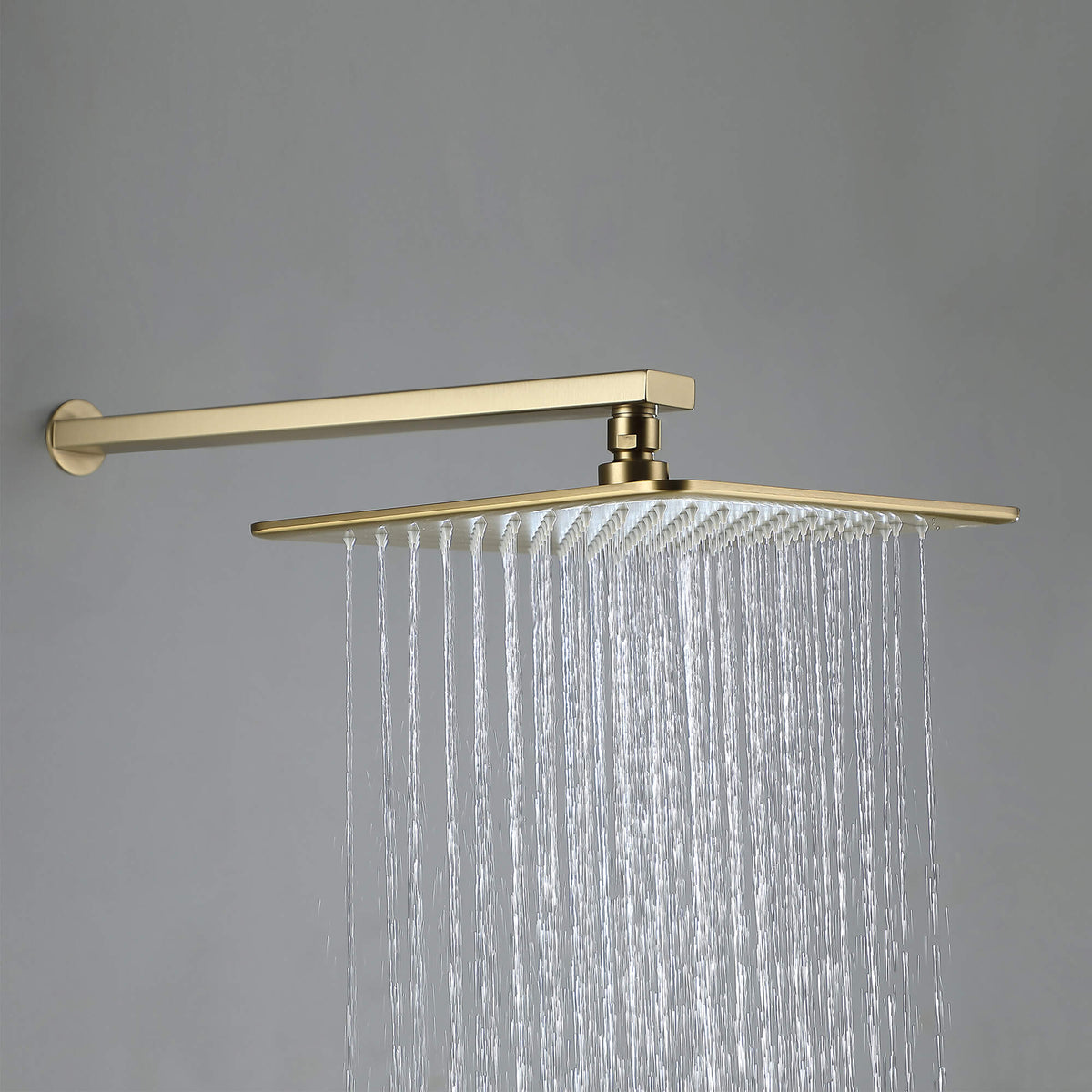 Digital Thermostatic Shower System with 10-Inch Rainfall Head & LED Display