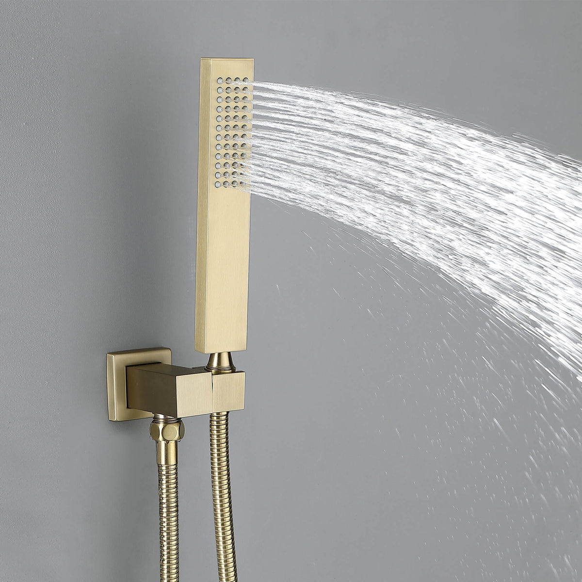 Digital Thermostatic Shower System with 10-Inch Rainfall Head & LED Display