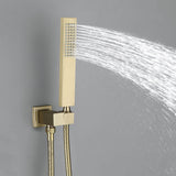 Digital Thermostatic Shower System with 10-Inch Rainfall Head & LED Display