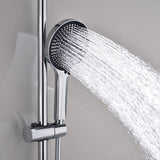 Tub and Shower Faucet Set with Handheld Shower 3 Spray Modes Single Handle Wall-Mounted Mixer