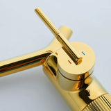 Single Handle Bathroom Faucet with Dual-Direction Swivel Spout