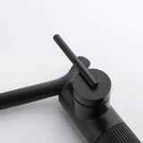 Single Handle Bathroom Faucet with Dual-Direction Swivel Spout