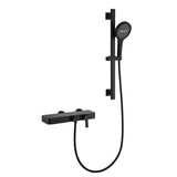Wall-Mounted Bathtub Shower System with 3-Function Handheld & Waterfall Spout