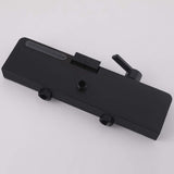 Wall-Mounted Bathtub Faucet Waterfall Spout Push Button Diverter Handheld Shower Slide Bar