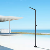 Modern Outdoor Pool Shower 316 Stainless Steel Cold Water Freestanding Shower