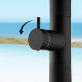 Modern Outdoor Pool Shower 316 Stainless Steel Cold Water Freestanding Shower