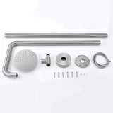 316 Stainless Steel Outdoor Shower Cold Water Single Function Durable Pool and Garden Shower
