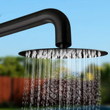 316 Stainless Steel Outdoor Shower Cold Water Single Function Durable Pool and Garden Shower