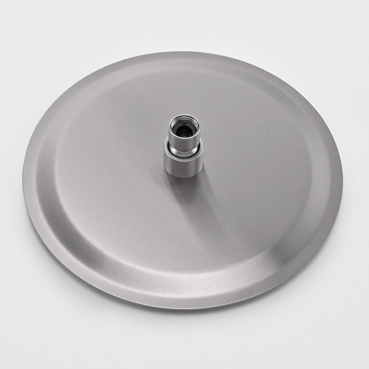 2-Function Outdoor Shower with Rain Shower Head and 360° Adjustable Foot Wash Spout