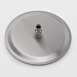 2-Function Outdoor Shower with Rain Shower Head and 360° Adjustable Foot Wash Spout