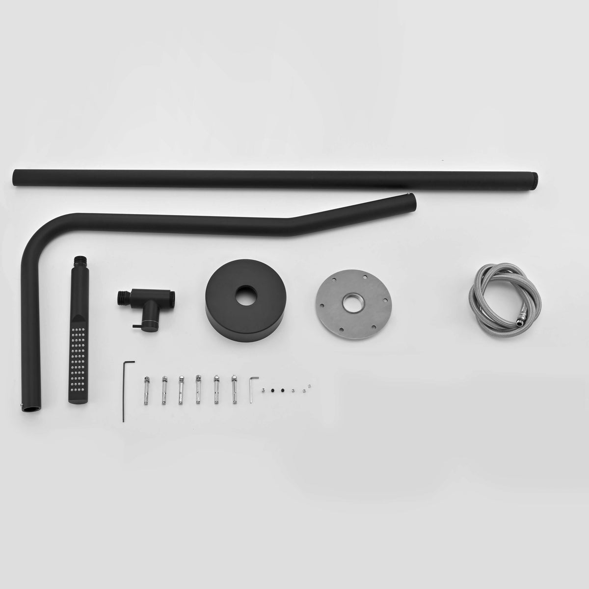 316 Stainless Steel Outdoor Shower Modern Freestanding Cold Water Pool Garden Shower