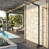 316 Stainless Steel Outdoor Shower Cold Water Freestanding for Pool and Garden