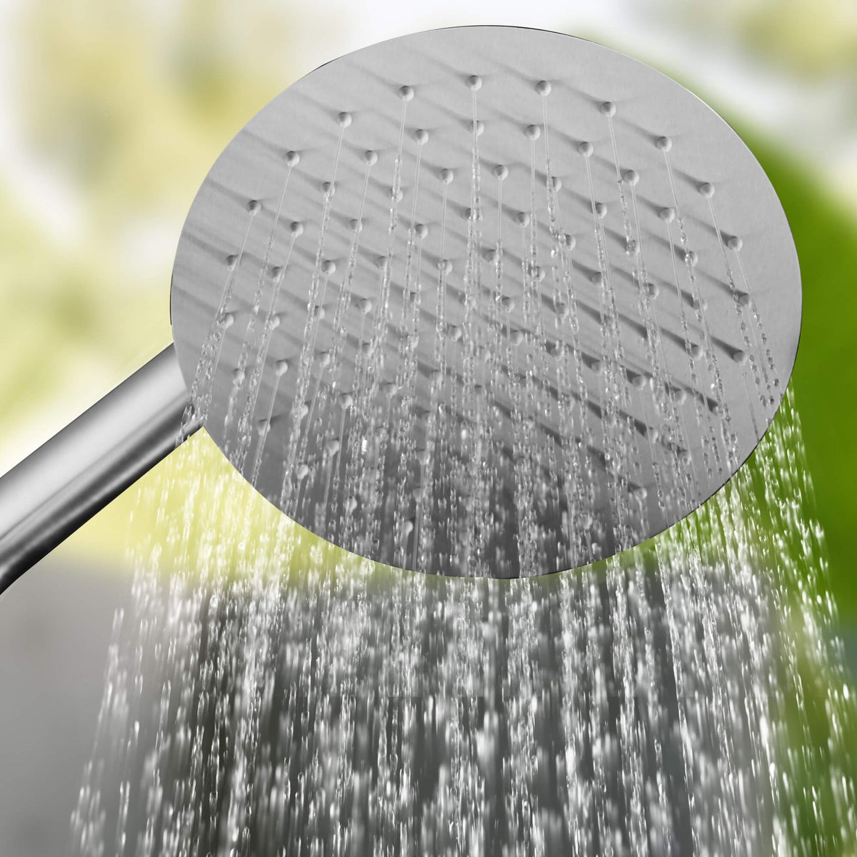 316 Stainless Steel Wall-Mounted Cold Water Outdoor Shower