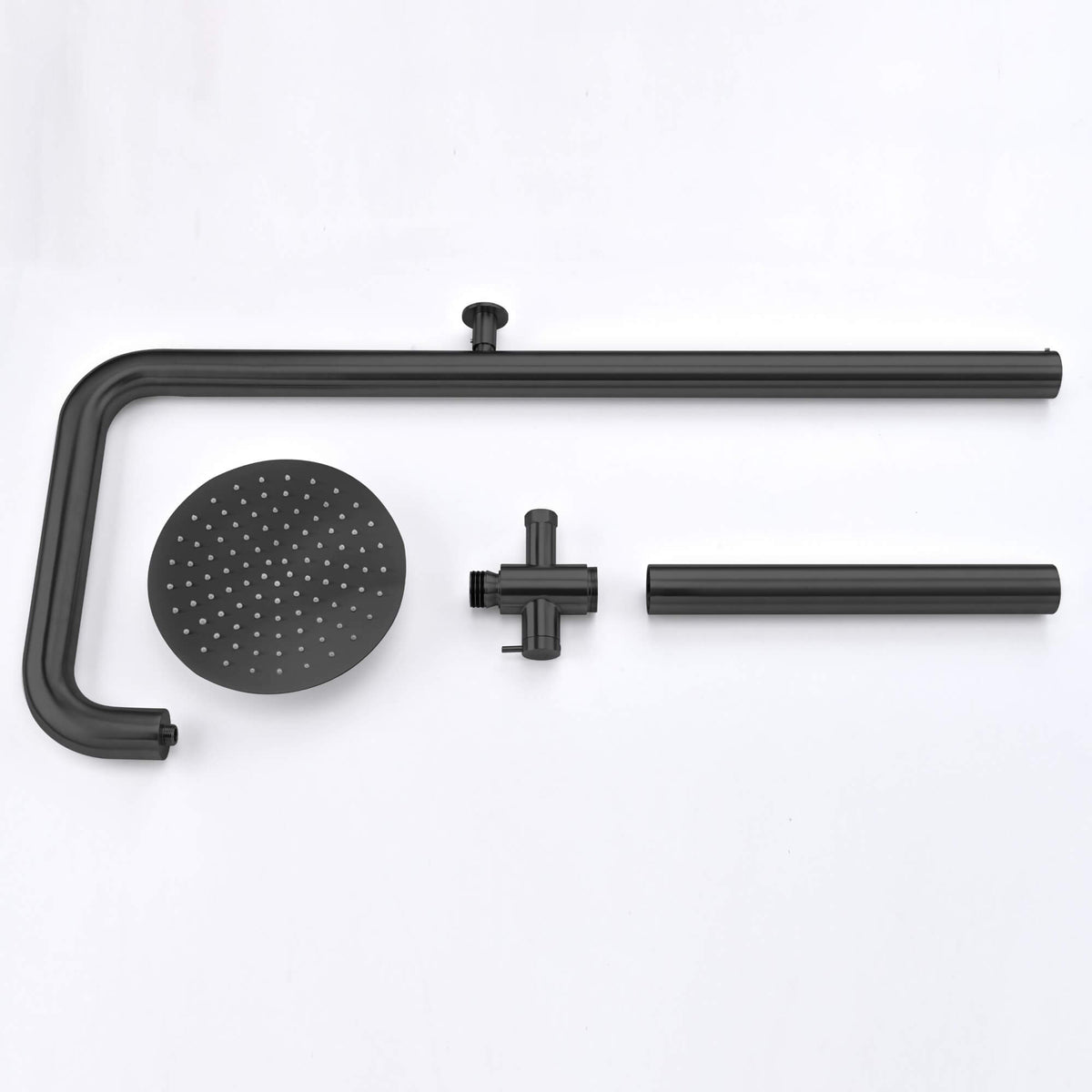 316 Stainless Steel Wall-Mounted Cold Water Outdoor Shower