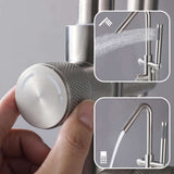 316 Stainless Steel Freestanding Thermostatic Tub Filler with Swivel Spout and Handheld Shower