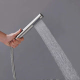 Floor-Mounted Thermostatic Bathtub Faucet Dual-Function with Handheld Shower 316 Stainless Steel