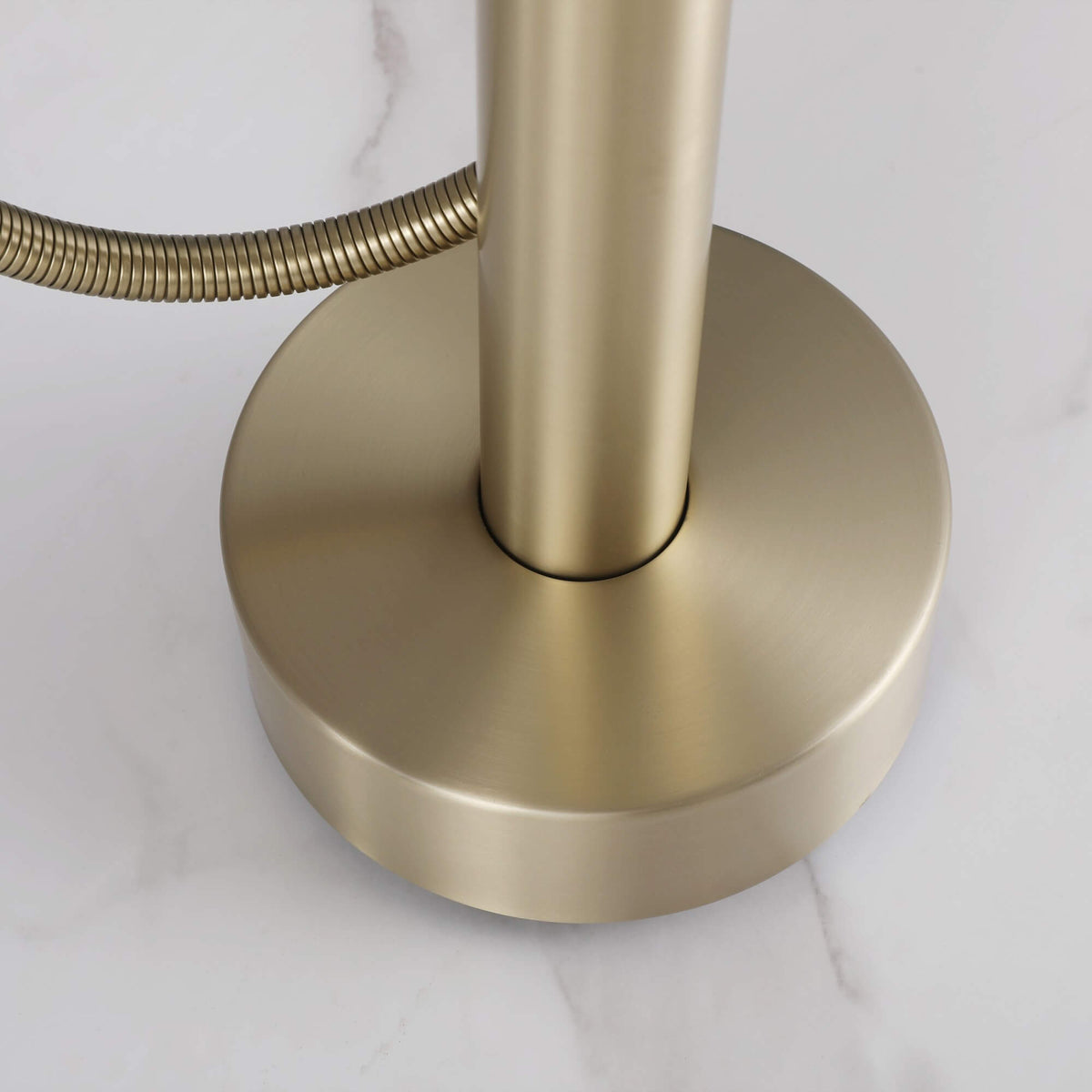 Floor-Mounted Thermostatic Bathtub Faucet Dual-Function with Handheld Shower 316 Stainless Steel