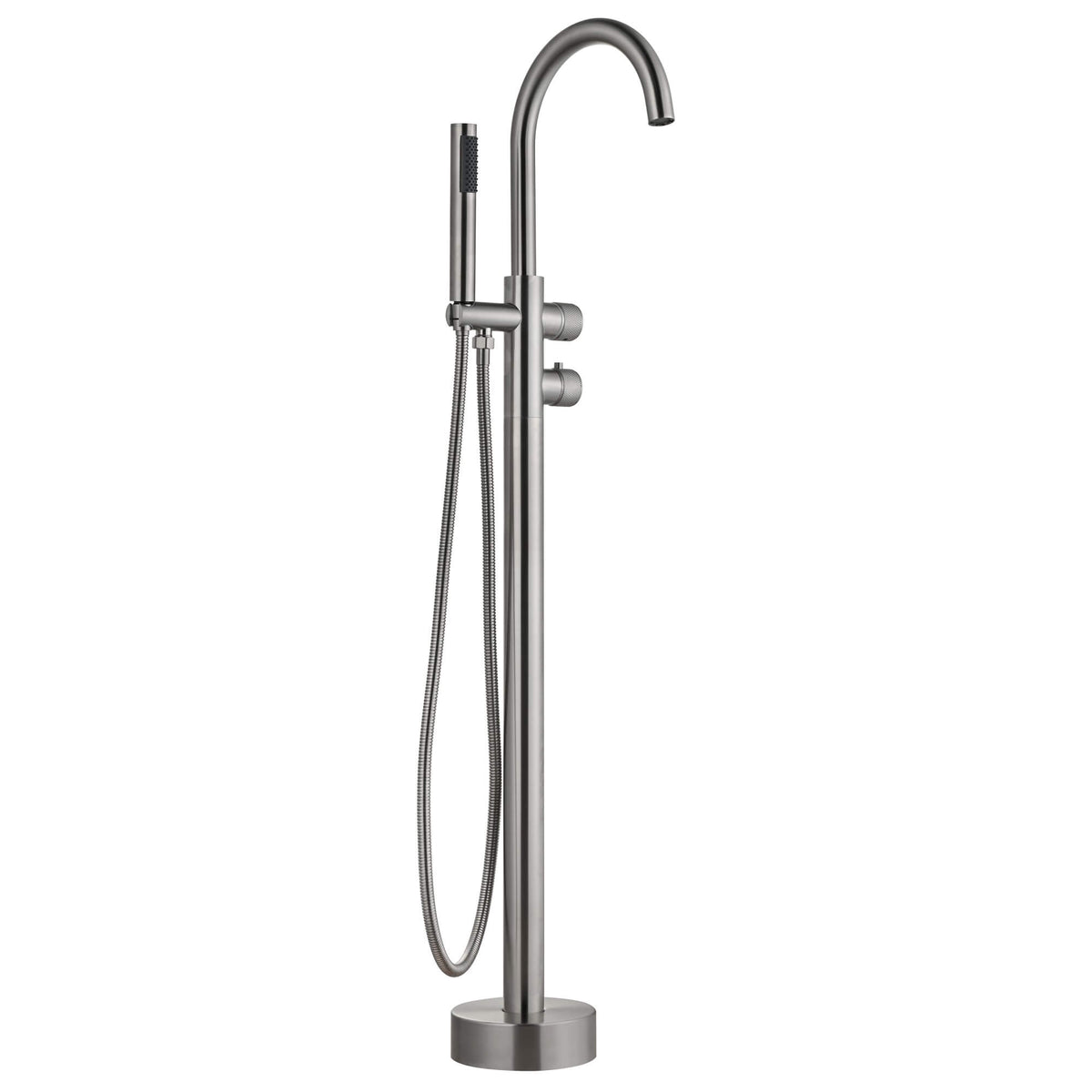 Thermostatic Bathtub Faucet with Hand Shower 316 Stainless Steel Freestanding Tub Filler