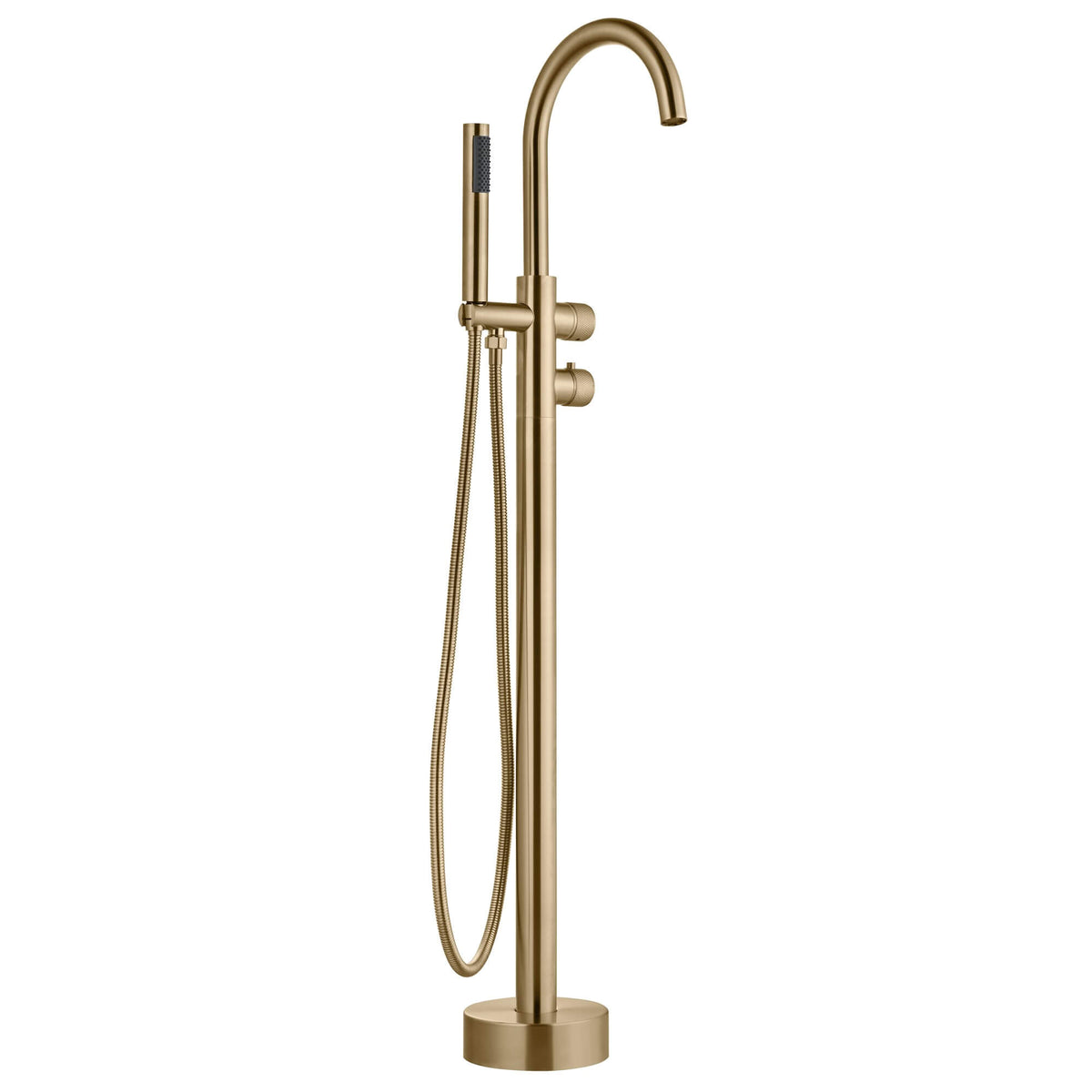 Thermostatic Bathtub Faucet with Hand Shower 316 Stainless Steel Freestanding Tub Filler