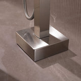 Freestanding Bathtub Faucet 304 Stainless Steel Tub Filler with Handheld Shower