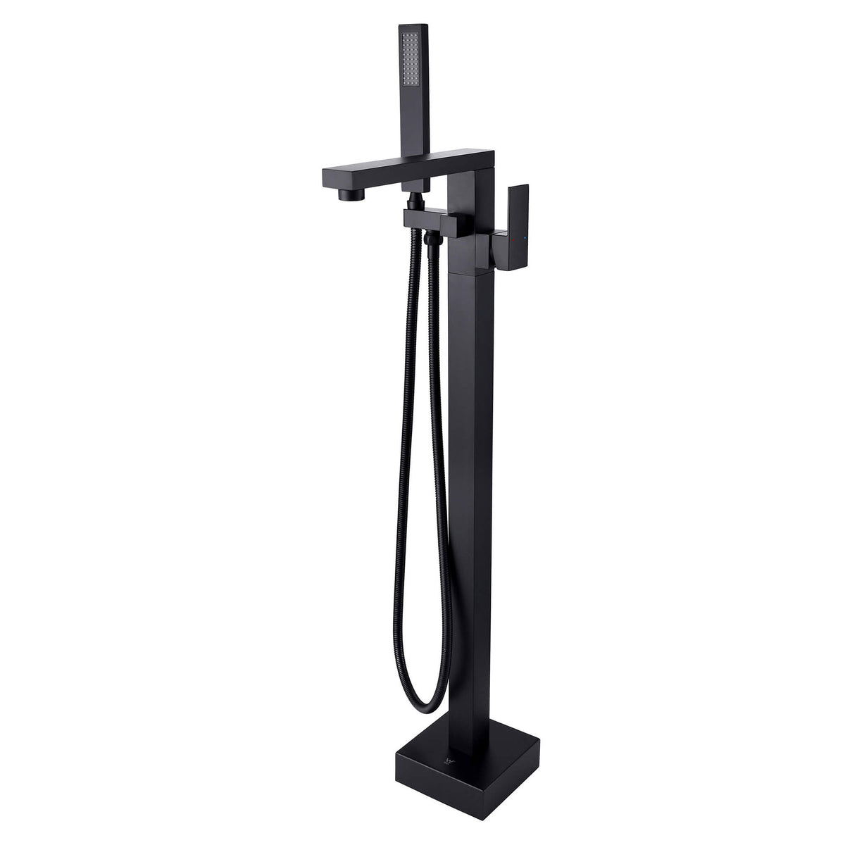 Freestanding Tub Filler 304 Stainless Steel Floor-Mounted Bathtub Faucet