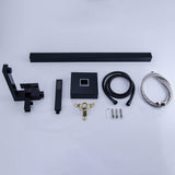 Freestanding Tub Filler 304 Stainless Steel Floor-Mounted Bathtub Faucet