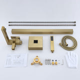 Freestanding Tub Filler 304 Stainless Steel Floor-Mounted Bathtub Faucet