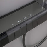 Thermostatic Shower System with 4 Water Modes Handheld Showerhead LED Display and Dual Storage Shelf