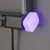 Thermostatic Shower System with 4 Water Modes Handheld Showerhead LED Display and Dual Storage Shelf