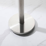 Freestanding 304 Stainless Steel Outdoor Shower with Rainfall Head Hand Shower and Shelf