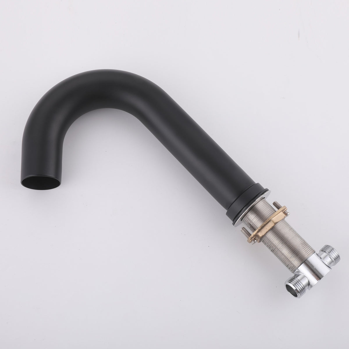 5-Hole Deck-Mount Roman Tub Faucet with Hand Shower and Swivel Tub Spout