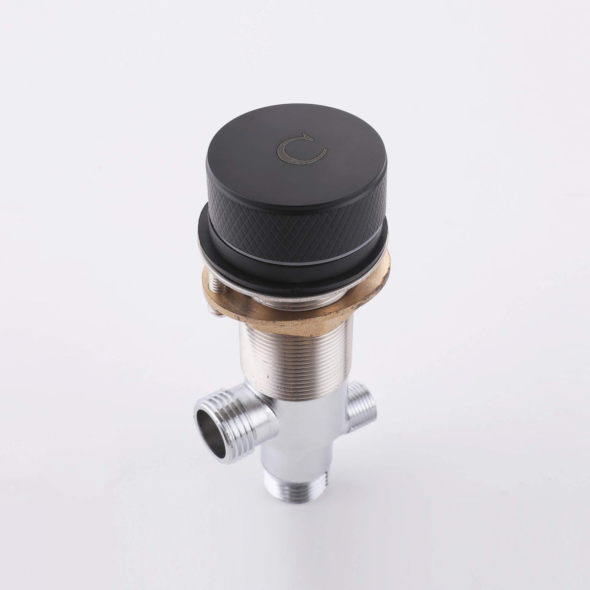 5-Hole Deck-Mount Roman Tub Faucet with Hand Shower and Swivel Tub Spout