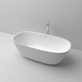 Stone Resin Solid Surface Freestanding Bathtub Modern Soaking Stand Alone Tub